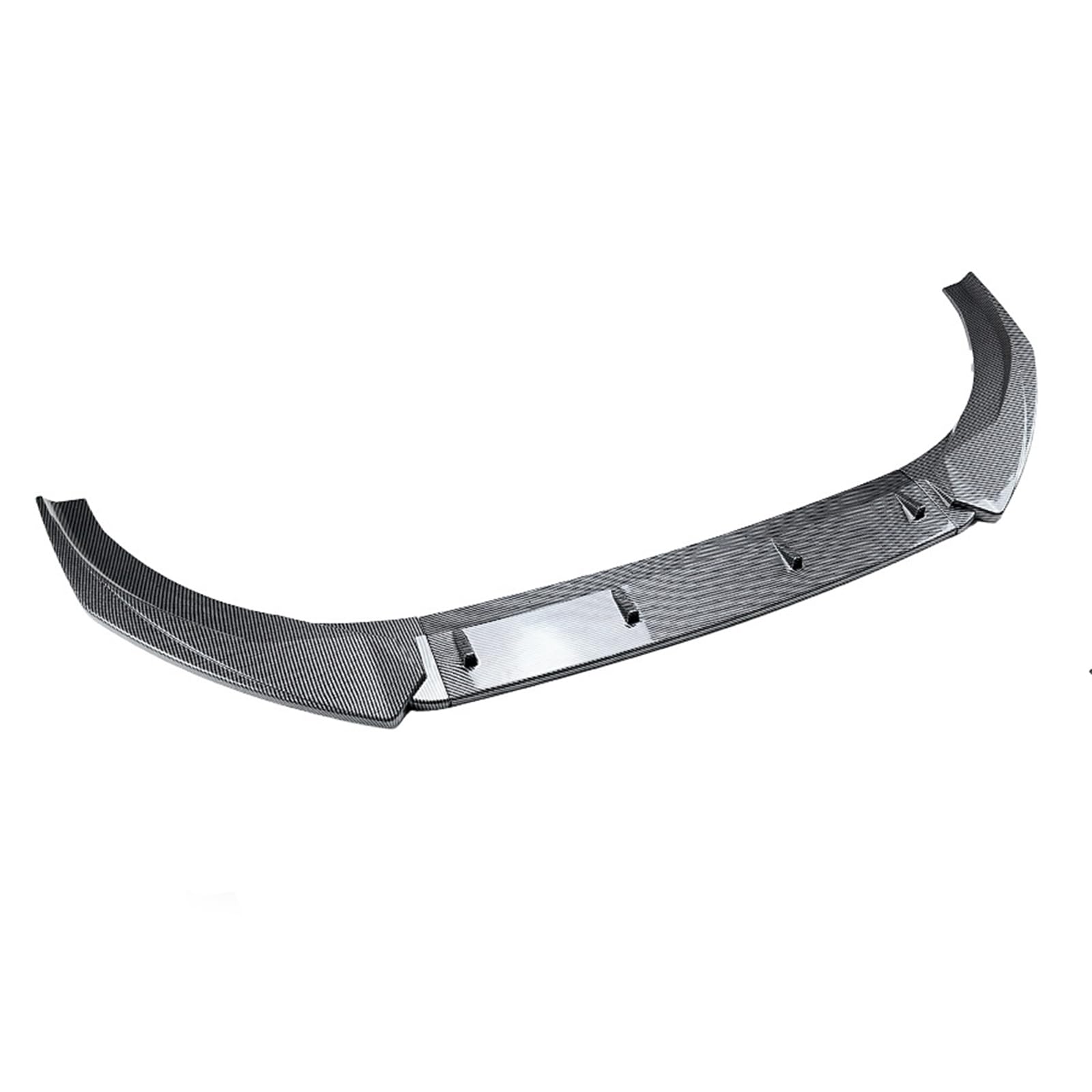 FINMOKAL ABS Frontstoßstange Lippe Splitter Air Chin Spoiler Body Kit Kompatibel mit Audi A3 S3 8V 2013 2014 2015-2016 (Kohlefaser-Optik) von FINMOKAL