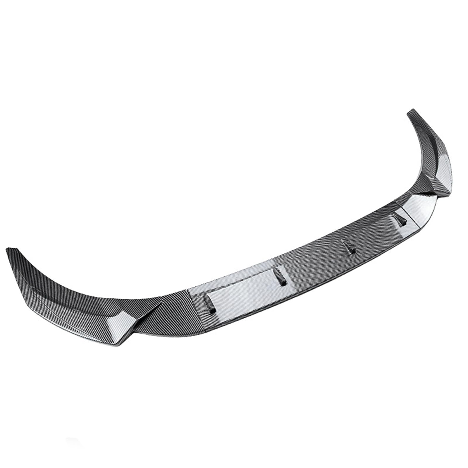 FINMOKAL Auto Frontstoßstange Lippe Splitter Spoiler Karosserie Kit Kompatibel mit Audi A4 S4 B9.5 Sline 2020 2021 2022 2023-2024 (Kohlefaser-Look) von FINMOKAL