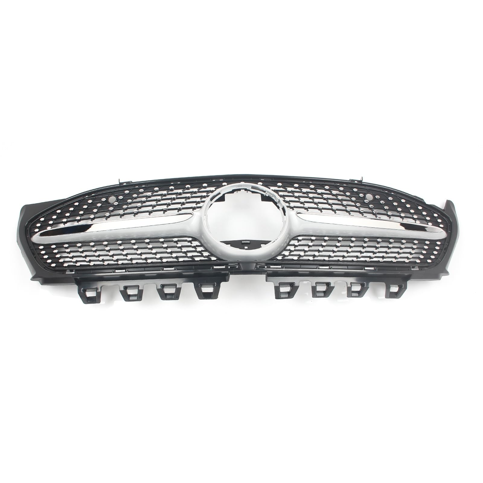 FINMOKAL Auto Frontstoßstangengitter Diamant Kühlergrill Kompatibel mit Benz CLA Klasse W118 CLA118 CLA200 CLA250 CLA35 2020-2022 FINMOKAL Auto Frontstoßstangengitter Diamant Kühlergrill Kompatibel mit Benz CLA Klasse W118 CLA118 CLA200 CLA250 CLA35 2020-2022 von FINMOKAL