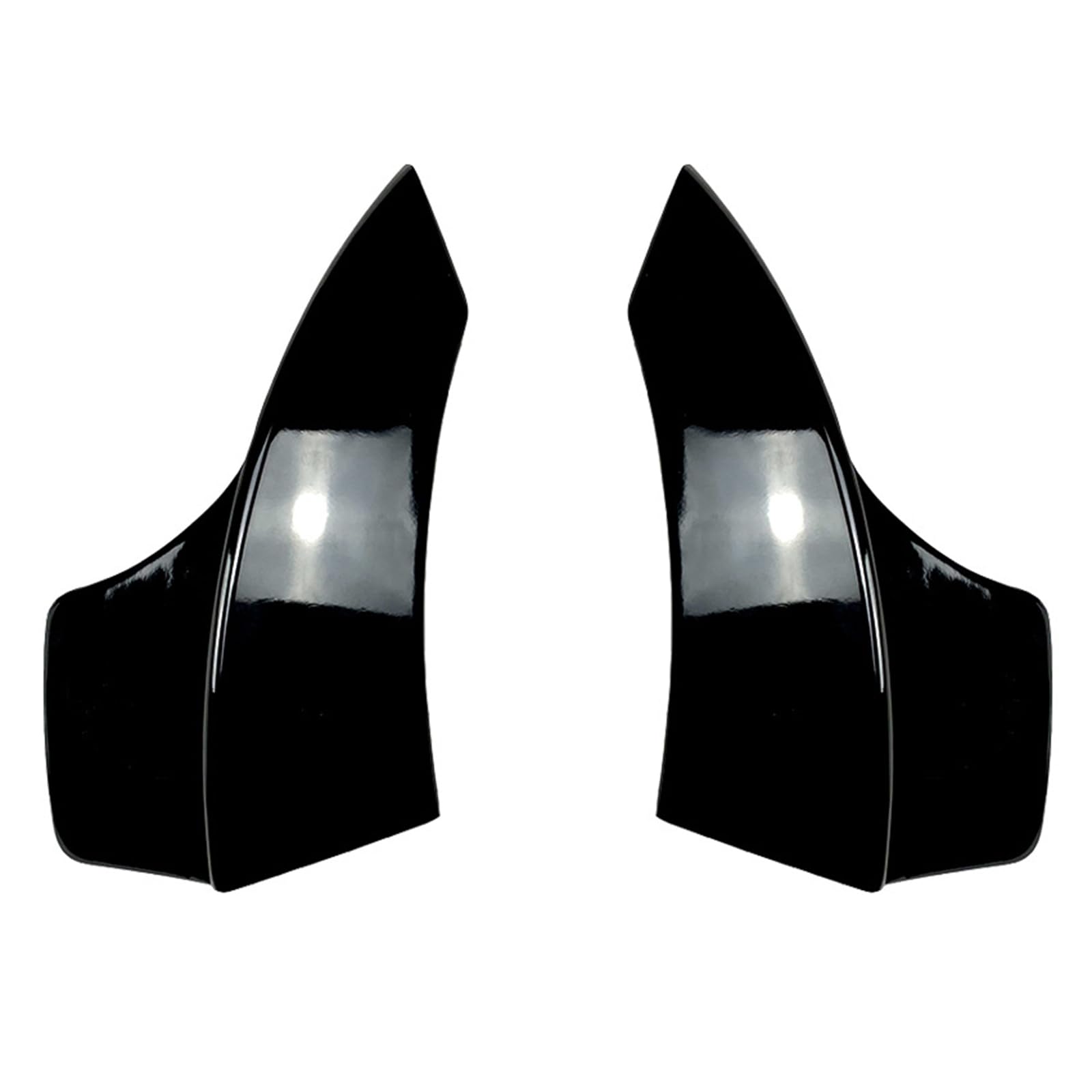 FINMOKAL Glänzende schwarze Frontstoßstange Seitenspoiler Splitter Eckabdeckung Verkleidung Kompatibel mit Benz GLB-Klasse X247 2020-2022 FINMOKAL Glänzende schwarze Frontstoßstange Seitenspoiler Splitter Eckabdeckung Verkleidung Kompatibel mit Benz GLB-Klasse X247 2020-2022 von FINMOKAL