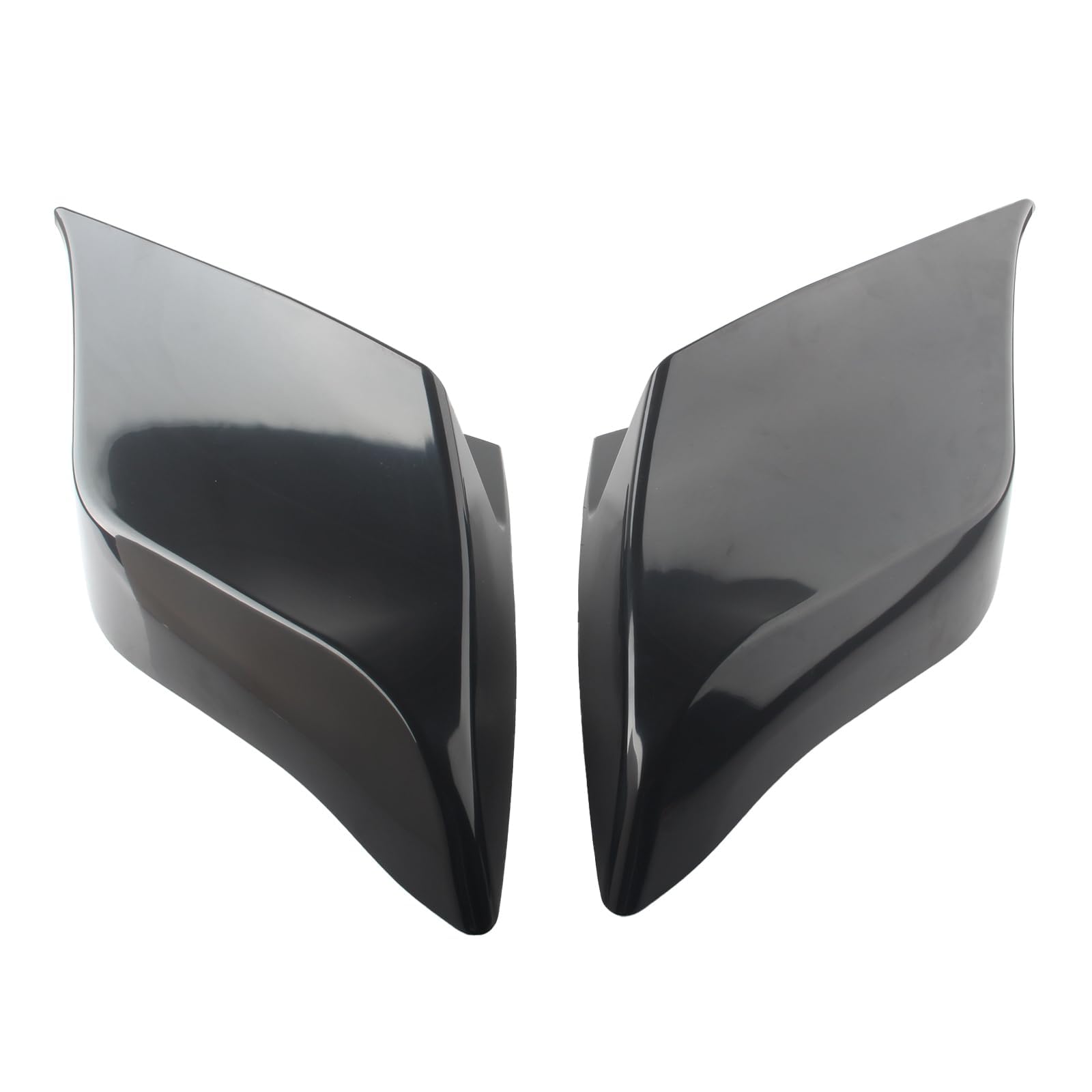 FINMOKAL Glänzende schwarze gestreckte Seitenabdeckungen, passend für Road King FLHR Special FLHRXS Limited FLHTK/Low FLHTKL Ultra Limited Low FLHTKL CVO Limited FLHTKSE Street Glide FLHX FINMOKAL Glänzende schwarze gestreckte Seitenabdeckungen, passend für Road King FLHR Special FLHRXS Limited FLHTK/Low FLHTKL Ultra Limited Low FLHTKL CVO Limited FLHTKSE Street Glide FLHX von FINMOKAL