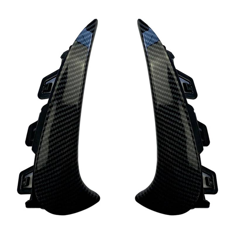 FINMOKAL Karbonfaser-Optik, Heckstoßstangen-Splitter, Spoiler, kompatibel mit Benz GLA-Klasse GLA200 GLA260 H247 GLA35 2020+ von FINMOKAL