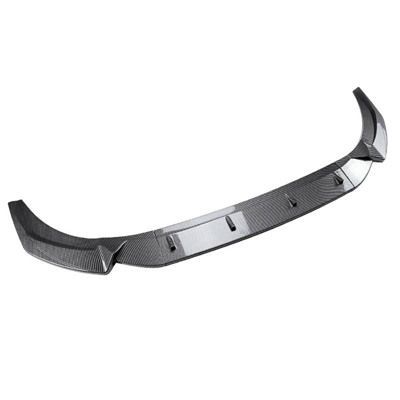 FINMOKAL Karbonfaser-Optik Frontstoßstangenlippe Spoiler Splitter Karosserie-Kit kompatibel mit Audi Q3 F3 Sline 2019 2020 2021 2022-2024 von FINMOKAL