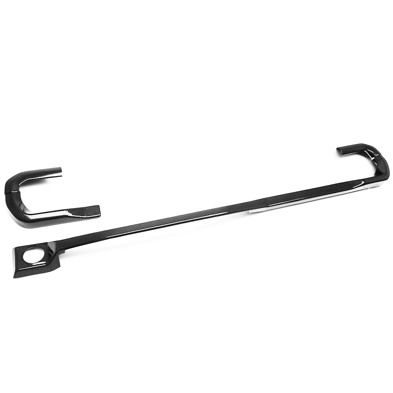 FINMOKAL Mittelkonsole aus echtem Karbonfaser, für Armaturenbrett, Dekor-Abdeckstreifen, kompatibel mit Ford F150 2021–2023, 2024 FINMOKAL Mittelkonsole aus echtem Karbonfaser, für Armaturenbrett, Dekor-Abdeckstreifen, kompatibel mit Ford F150 2021–2023, 2024 von FINMOKAL
