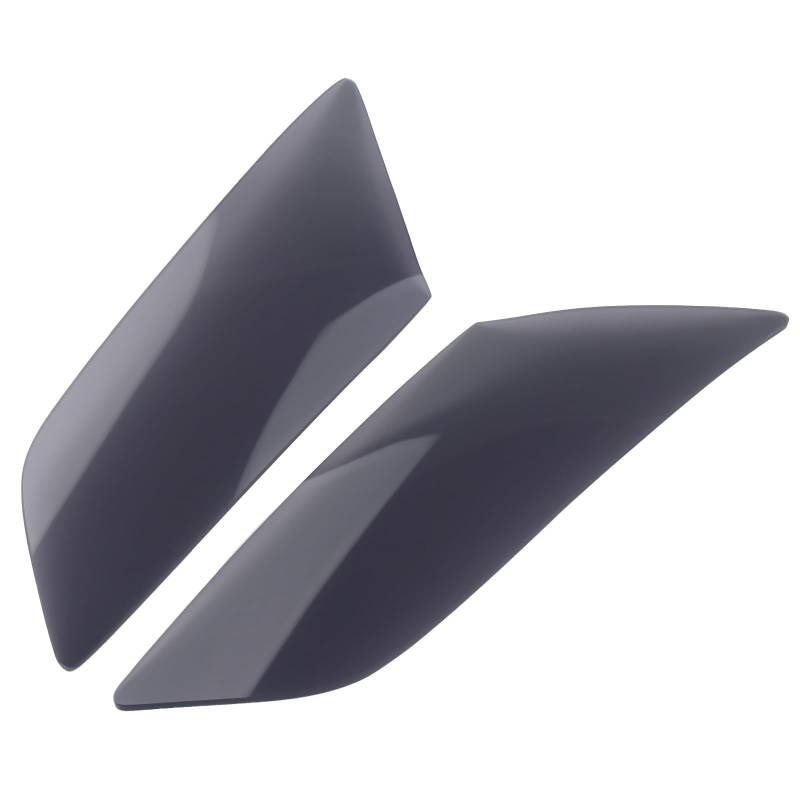 FINMOKAL Motorrad-Scheinwerferlinsenabdeckung, Schutzschild, kompatibel mit Honda CBR600RR 2007–2012 2011 2010, grau von FINMOKAL