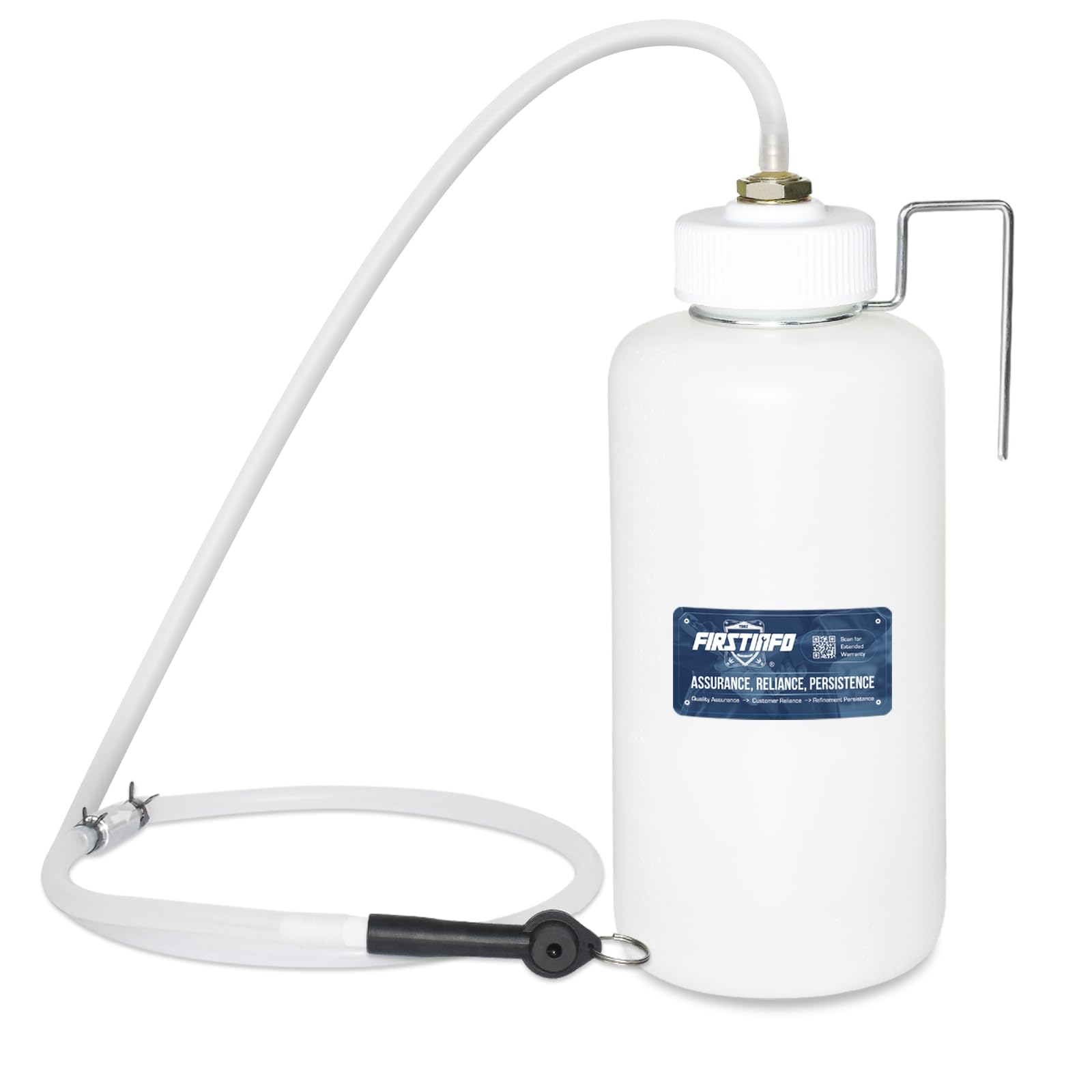 FIRSTINFO A11561H | 1,5 Liter | Bremsflüssigkeitsentlüfter | Bremsflüssigkeitsentlüftungsflasche | Flasche zur Aufbewahrung von Bremsflüssigkeit von FIRSTINFO TOOLS FIT YOUR NEEDS