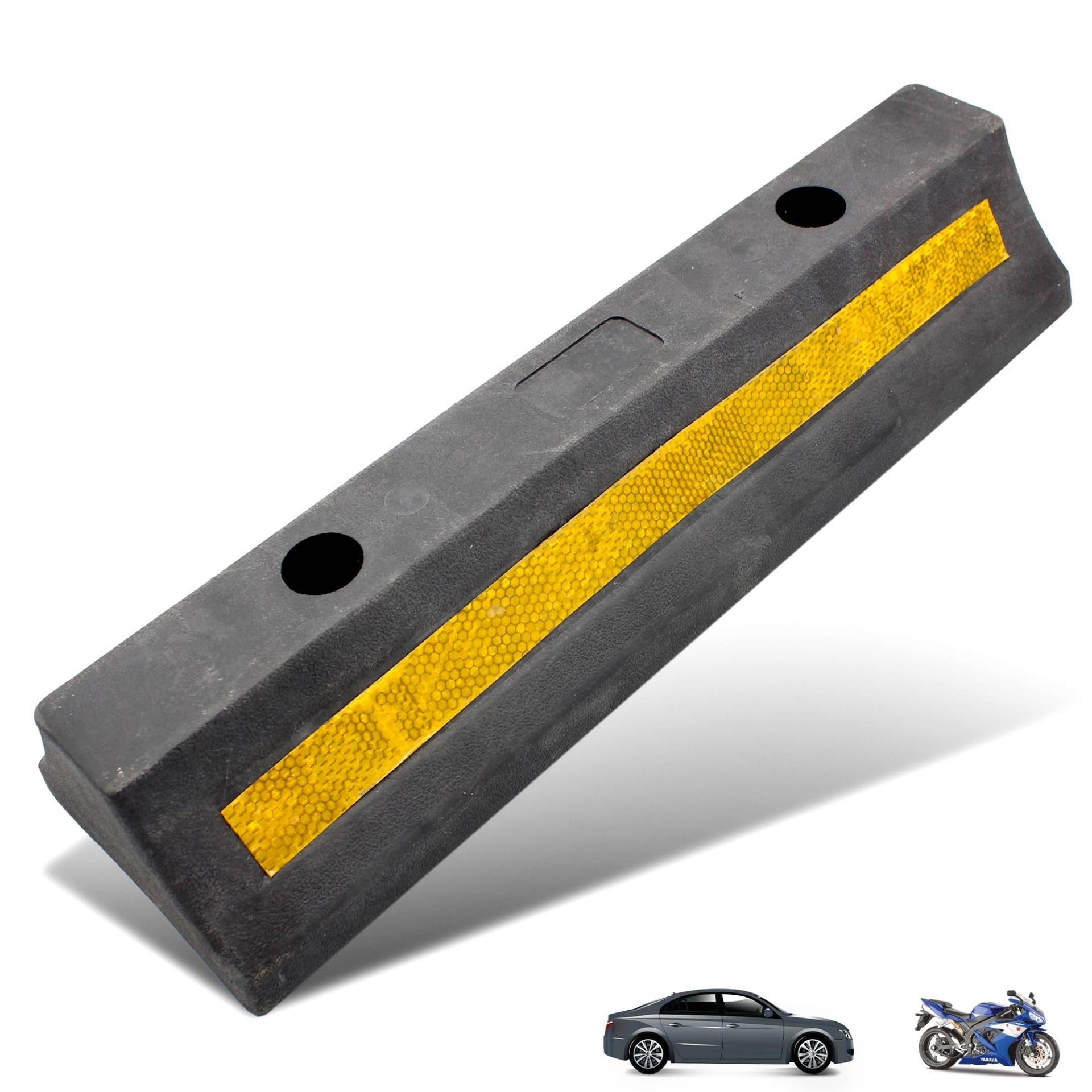 FISHTEC Parkplatzstopper Parkplatzstopper aus Gummi Radstopper für Parkplatz und Garage Parkhilfe Parkplatz Unterlegkeil 50 x 15 x 10 cm FISHTEC Parkplatzstopper Parkplatzstopper aus Gummi Radstopper für Parkplatz und Garage Parkhilfe Parkplatz Unterlegkeil 50 x 15 x 10 cm von Fishtec