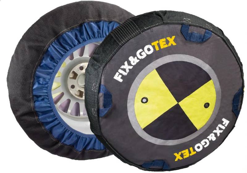 FIX & GO TEX fixgotex-k Schneekette Textil, Größe K, Set von 2 von FIX & GO TEX