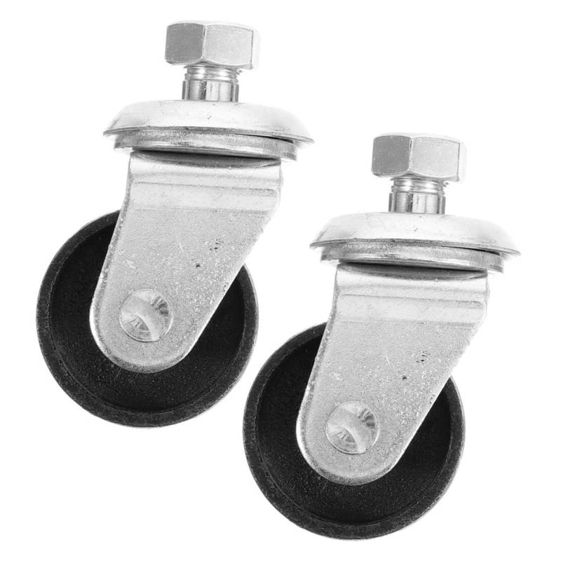 FIXOSHEE 2Stücke Hydraulische Wagenheber Robuste Stützrollen für Garagenwagenheber Horizontale Zubehörteile für Doppelpumpenheber und Vielseitige Einsatzmöglichkeiten von FIXOSHEE