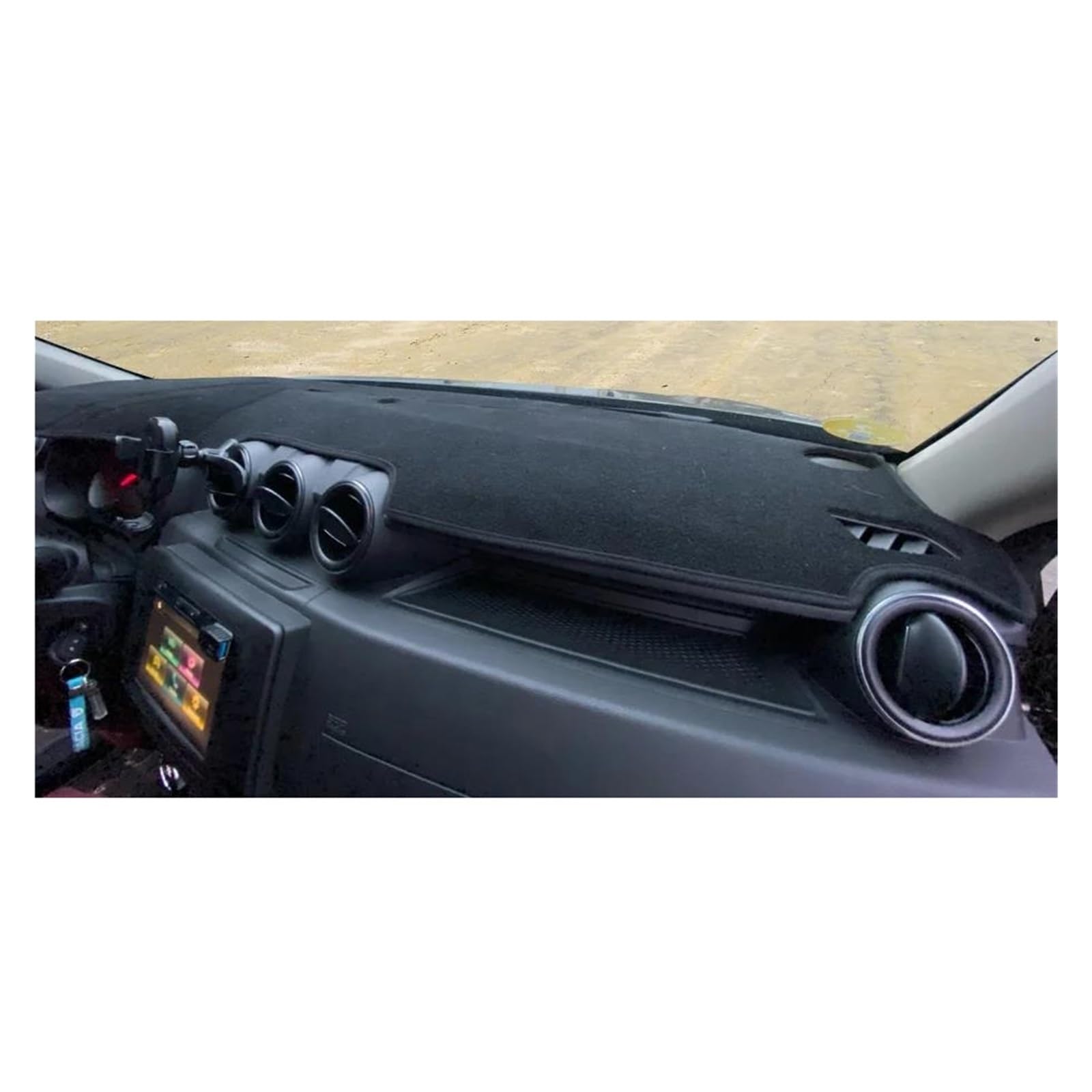 Armaturenbrett Abdeckung Matte Für Dacia Für Duster 2018 2019 2020 2021 2022 2023 Auto Dashboard Abdeckung Dash Board Teppich Cape Sonnenschutz Pad Dash Matte Dash Matte(2018-2022 LHD) von FIYFIOW
