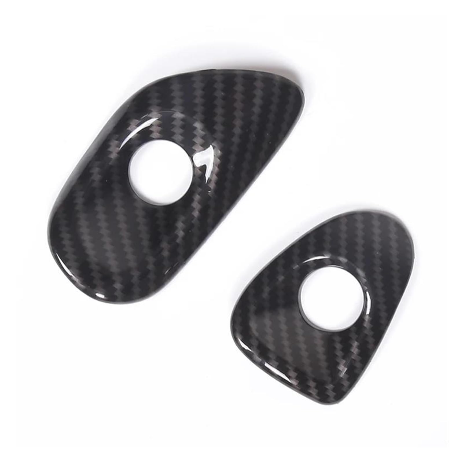 Auto Trim Cover Aufkleber Für Chevrolet Für Corvette C6 2005-2013 ABS Carbon Faser Schwarz Rot Auto Tür Schalter Abdeckung Trim Aufkleber Auto Innen Zubehör Car Interieur Frame Trim (Farbe : 3) von FIYFIOW