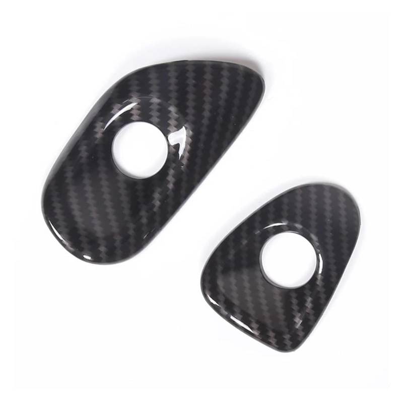 Auto Trim Cover Aufkleber Für Chevrolet Für Corvette C6 2005-2013 ABS Carbon Faser Schwarz Rot Auto Tür Schalter Abdeckung Trim Aufkleber Auto Innen Zubehör Car Interieur Frame Trim (Farbe : 3) von FIYFIOW
