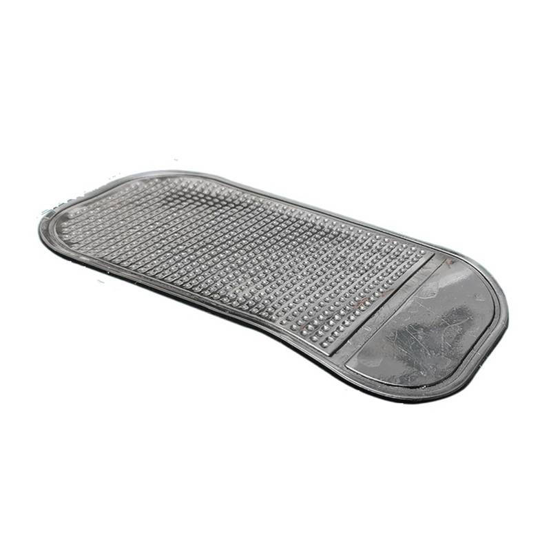 Fahrermatte Auto Fußmatten Auto Armaturenbrett Non Slip Grip Sticky Pad Telefon Halter Matte Anti-Skid Silikon Matte Auto Matte Universal Auto Innen Zubehör(13cm X 7cm 1pcs) von FIYFIOW