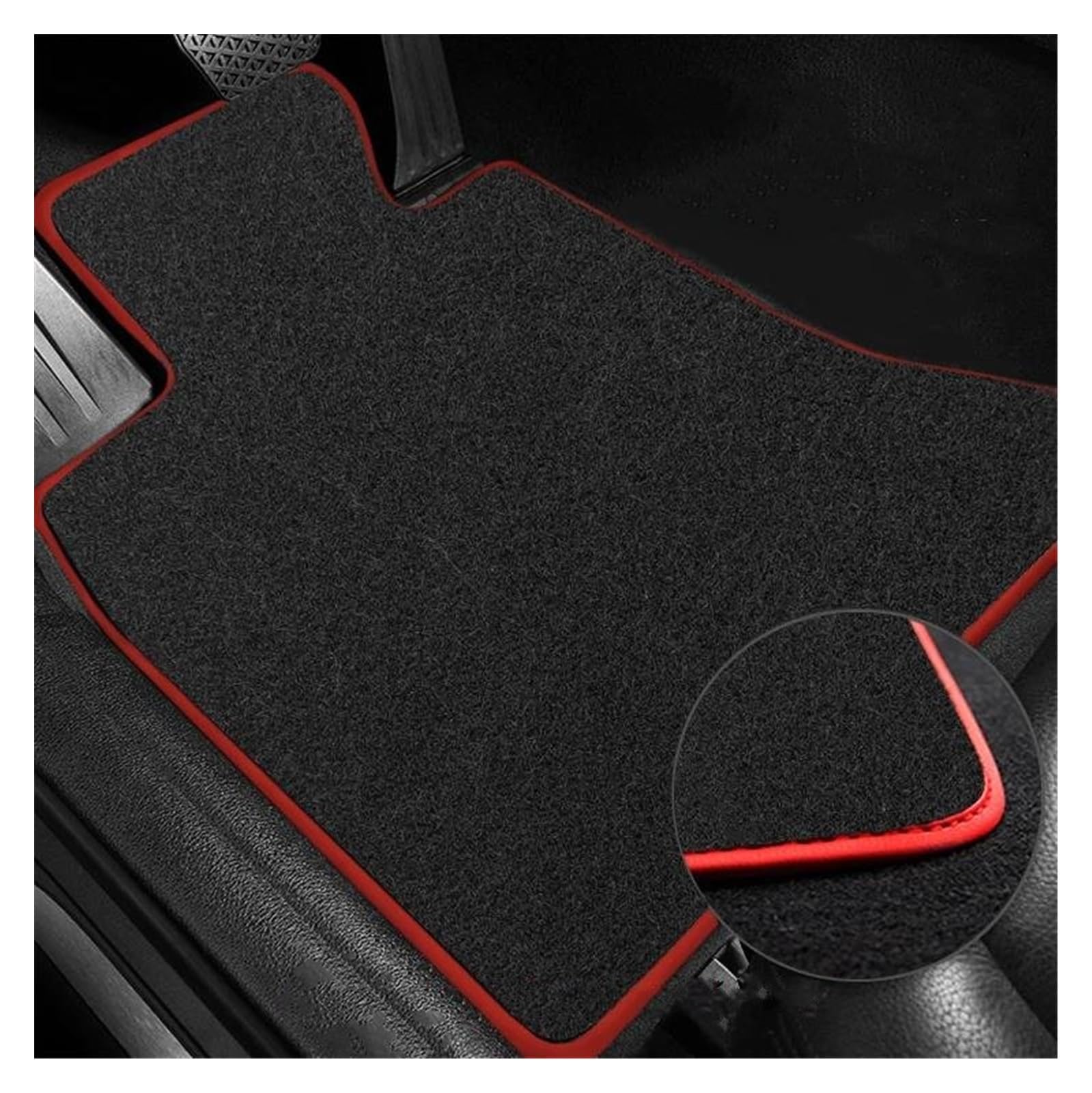 Fahrermatte Auto Fußmatten Auto Boden Matte Für Z4 E85 E86 2003 2004 2005 2006 2007 2008 Teppiche Panel Fußpolster Teppiche Abdeckung Cape Fuß Pads Auto Zubehör(LHD a Polyester) von FIYFIOW