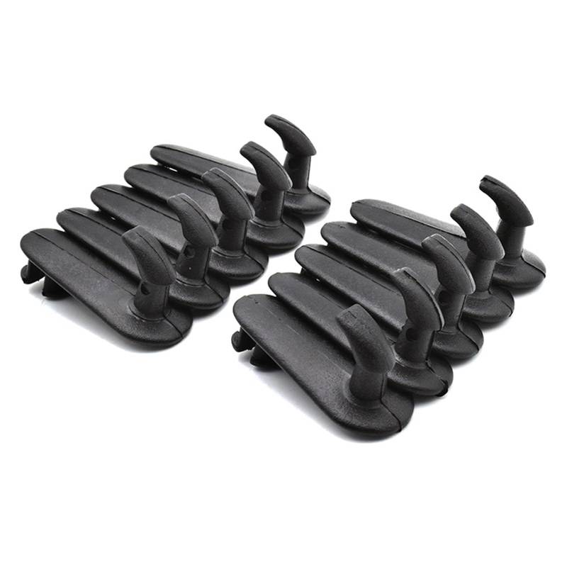 Fahrermatte Auto Fußmatten Auto-Bodenmatten-Clips Befestigungshaken Halter Klemmen Schnallen Griffe Für Lexus ES RX is GX GS LS LX SC Teppich-Retentionshalter von FIYFIOW