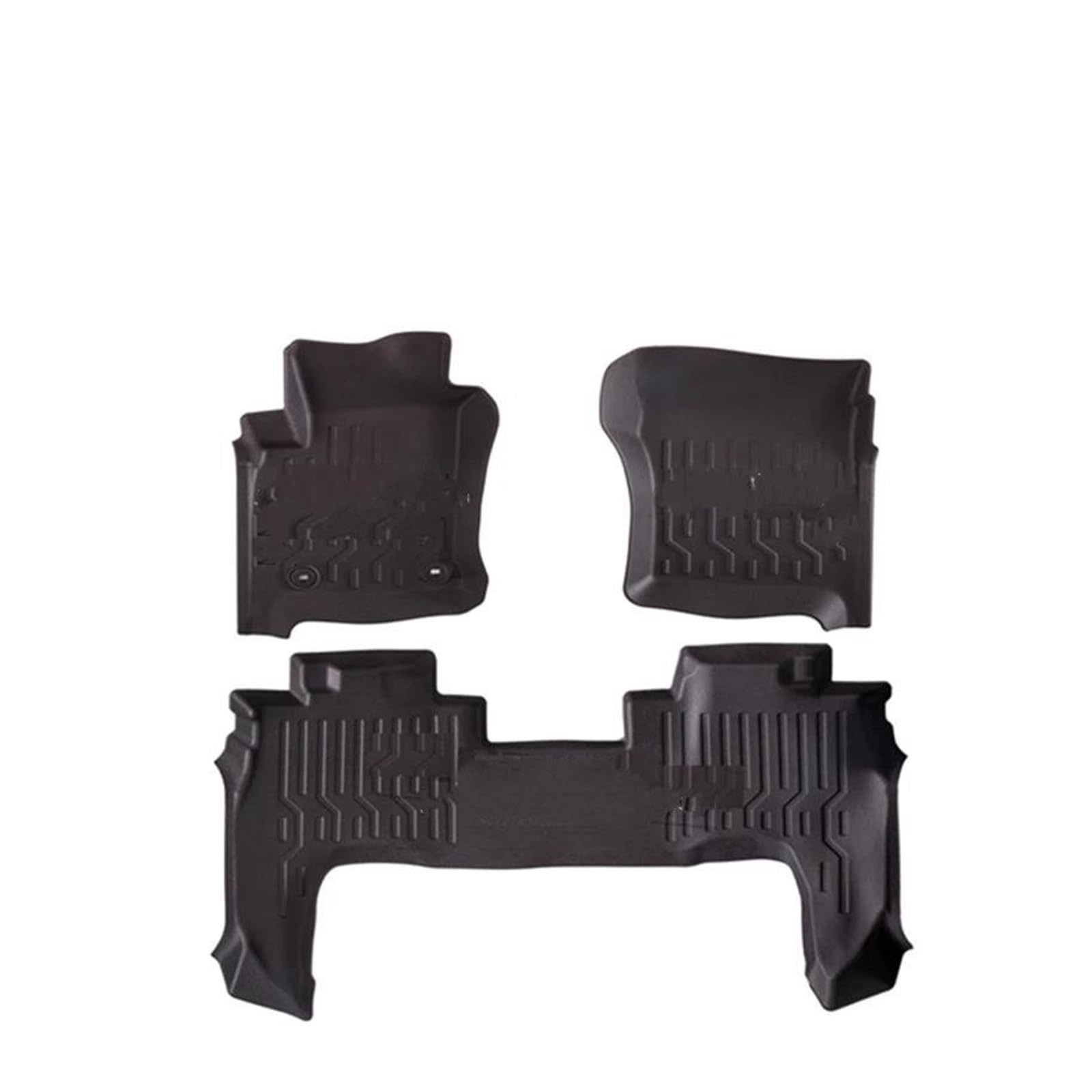 Fahrermatte Auto Fußmatten Auto-Fußmatte, Kofferraummatte Für Toyota 70er-Serie Für LC76 Individuelle Auto-Fußmatte Wasserdicht(LHD Floor mat 3PCS) von FIYFIOW