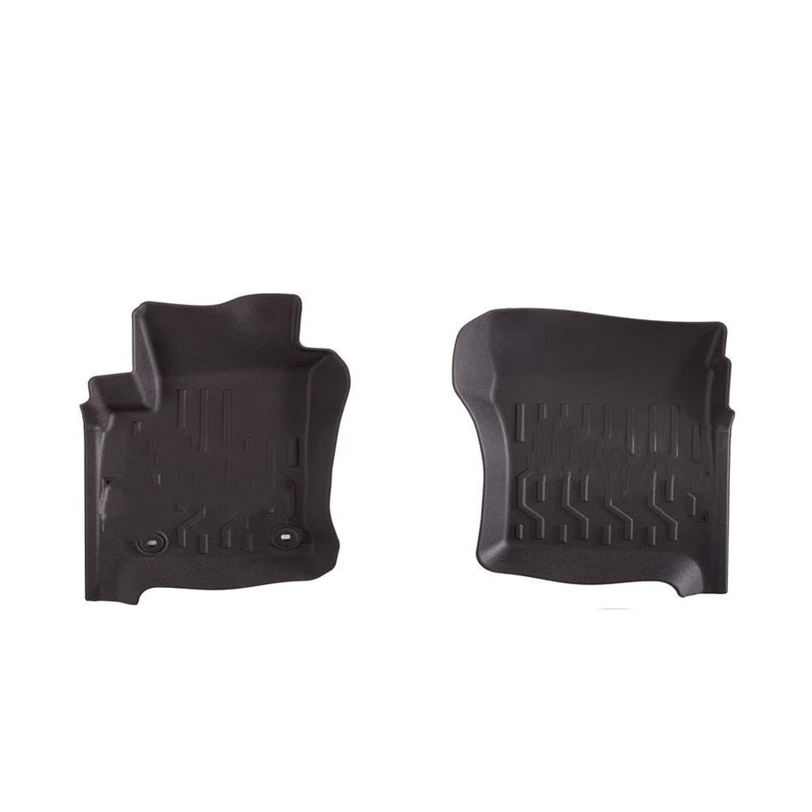 Fahrermatte Auto Fußmatten Auto-Fußmatte, Kofferraummatte Für Toyota 70er-Serie Für LC76 Individuelle Auto-Fußmatte Wasserdicht(LHD Front Row 2pcs) von FIYFIOW