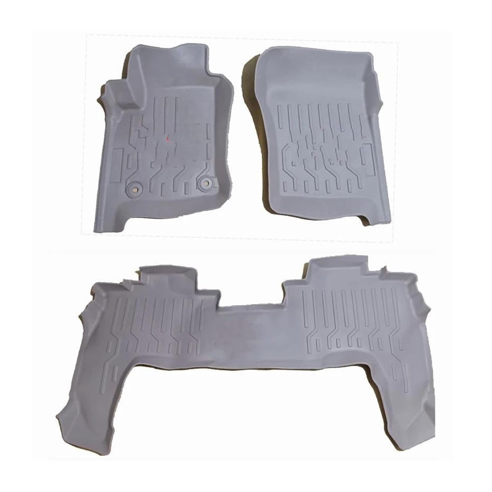 Fahrermatte Auto Fußmatten Auto-Fußmatte, Kofferraummatte Für Toyota 70er-Serie Für LC76 Individuelle Auto-Fußmatte Wasserdicht(LHD beige mat) von FIYFIOW