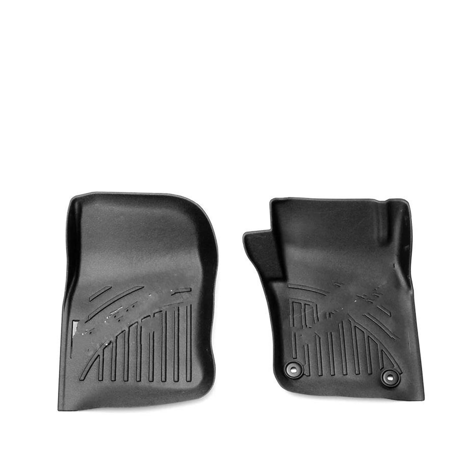 Fahrermatte Auto Fußmatten Auto-Fußmatte, Kofferraummatte Für Toyota 70er-Serie Für LC76 Individuelle Auto-Fußmatte Wasserdicht(RHD Front Row 2pcs) von FIYFIOW