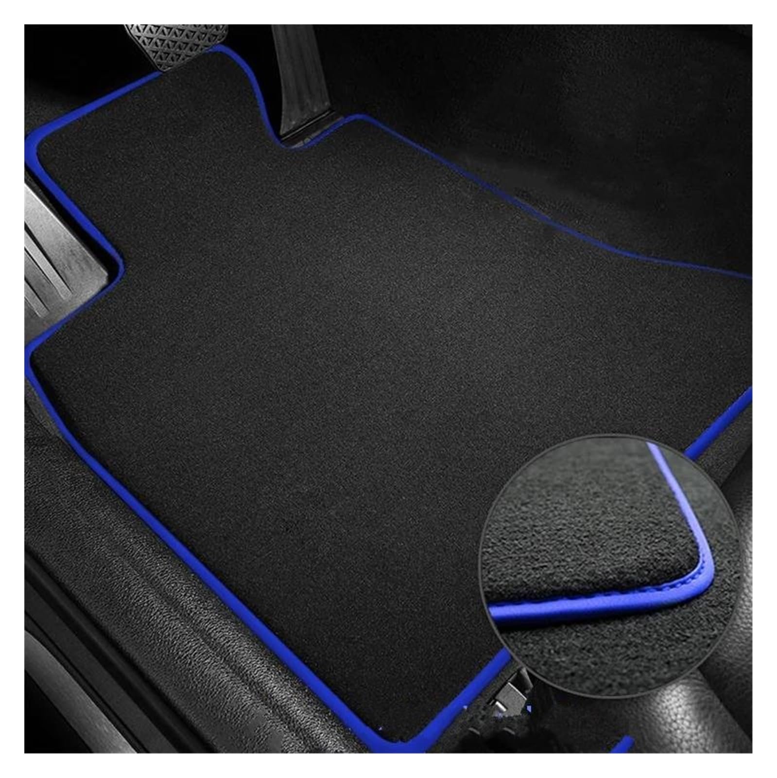 Fahrermatte Auto Fußmatten Auto Fußmatten Für MG Für ZS 2022 Für MGZS EV 2020 Für MG ZX Für ZST ZS11 2021 2023~2018 Teppiche Fuß Pad Innen Zubehör(LHD c Flannel) von FIYFIOW