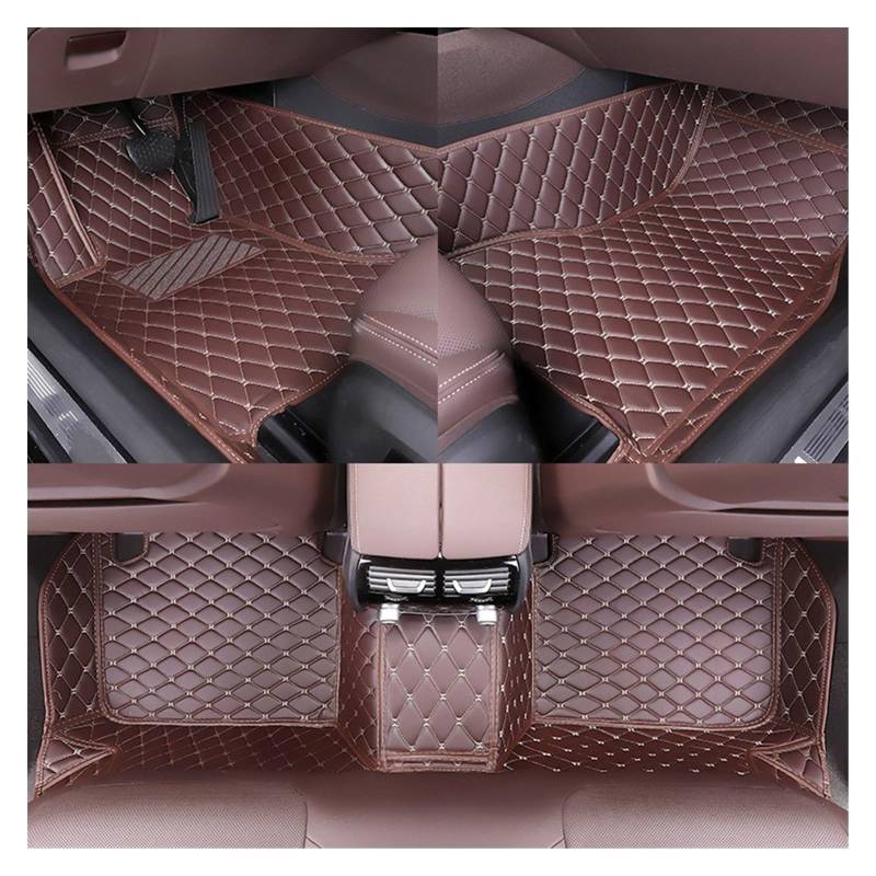 Fahrermatte Auto Fußmatten Benutzerdefinierte Auto-Fußmatten Für Nissan Für Patrol Für Primera P12 Für Murano Z51 Für Almera G15 Für Trail T31 T32 Für Qashqai J11 J10 Für Teana(Coffee) von FIYFIOW