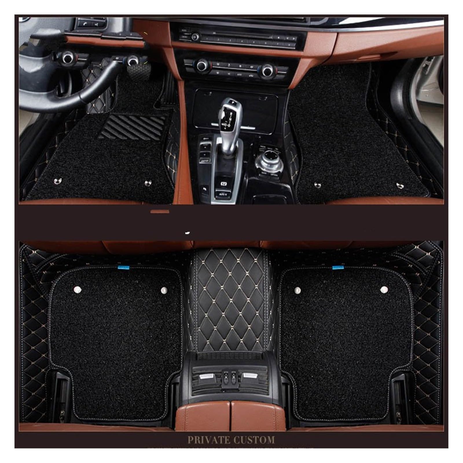 Fahrermatte Auto Fußmatten Für BYD E6 F0 F3 F6 G3 G6 M6 S1 S5 S6 Für Tang Für Song Für Yuan Für Qin Für Plus Für Pro Fuß Auto Fußmatten Auto Zubehör Teppiche(J-Double Layer) von FIYFIOW