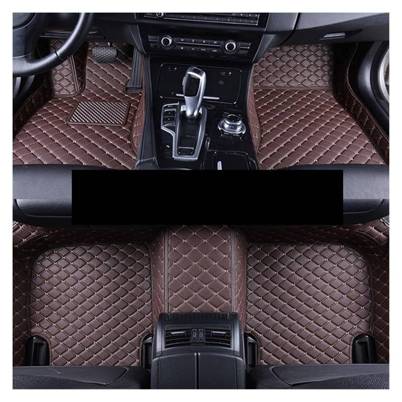 Fahrermatte Auto Fußmatten Für Hyundai Für Creta Ix25 2023 2022 2021 2020 Innenräume Zubehör Auto Fußmatten Fuß Teppich Produkt Autos Abdeckungen(LHD 3pcs Coffee) von FIYFIOW