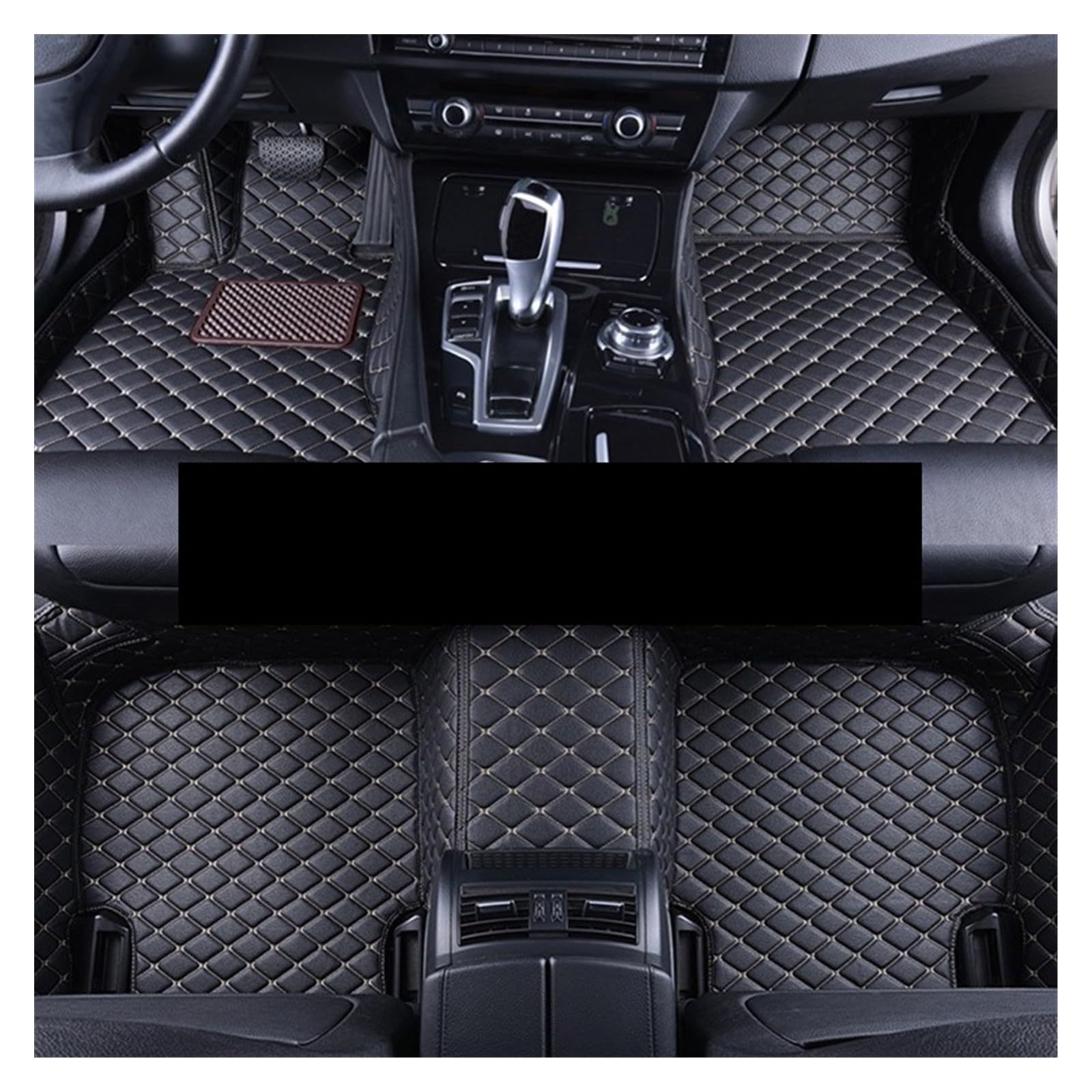 Fahrermatte Auto Fußmatten Für Hyundai Für Creta Ix25 2023 2022 2021 2020 Innenräume Zubehör Auto Fußmatten Fuß Teppich Produkt Autos Abdeckungen(LHD 3pcs blk beige) von FIYFIOW