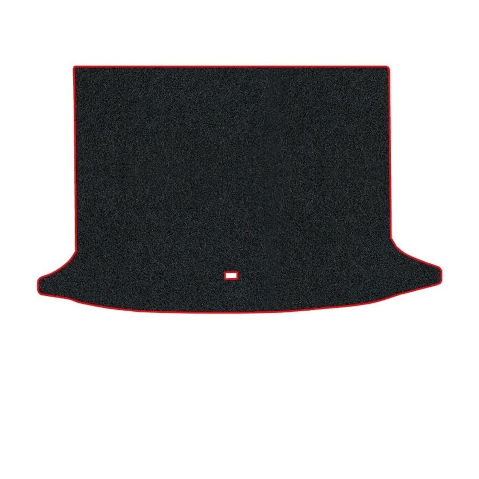 Fahrermatte Auto Fußmatten Für MG4 EV EH32 Für Mulan 2022 2023 2024 Für Mg 4 Matten Boot Cargo-Liner Fach Hinten Stamm Gepäck Teppich Pads Zubehör Kofferraum Matte(Polyester red) von FIYFIOW