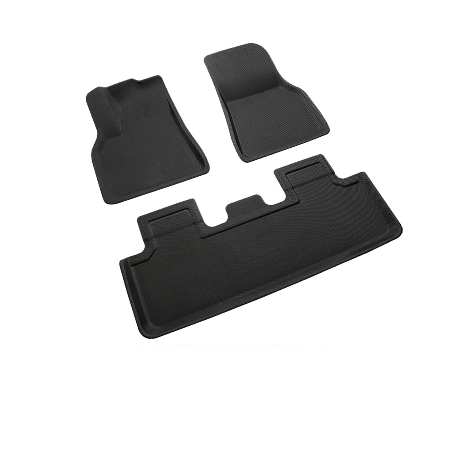 Fahrermatte Auto Fußmatten Für Tesla Modell 3 Y 2016 2017 2018 2019 2020 2021 2022 2023 Stamm Matte Boden Matte Links/Rechts Ruder XPE Anpassen Spezielle Fuß Pad(Y Foot pad) von FIYFIOW