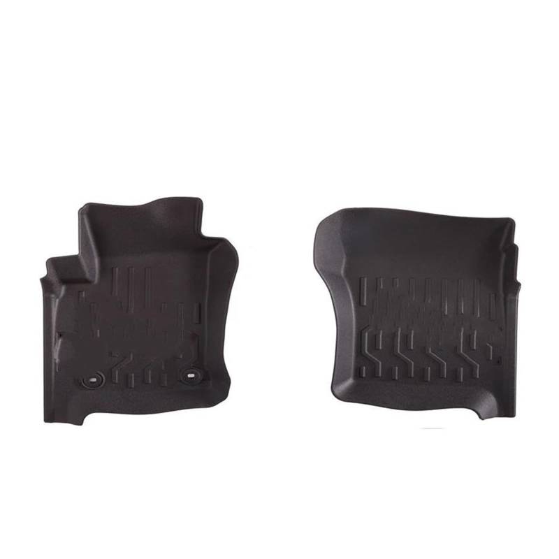 Fahrermatte Auto Fußmatten Für Toyota 70serie Für LC76 Für LC79 RJ77 LC71 Für LC78 Lc75 Custom Car Boden Matte wasserdichte Auto Boden Matte Stamm Matte(LHD Front Row 2pcs) von FIYFIOW