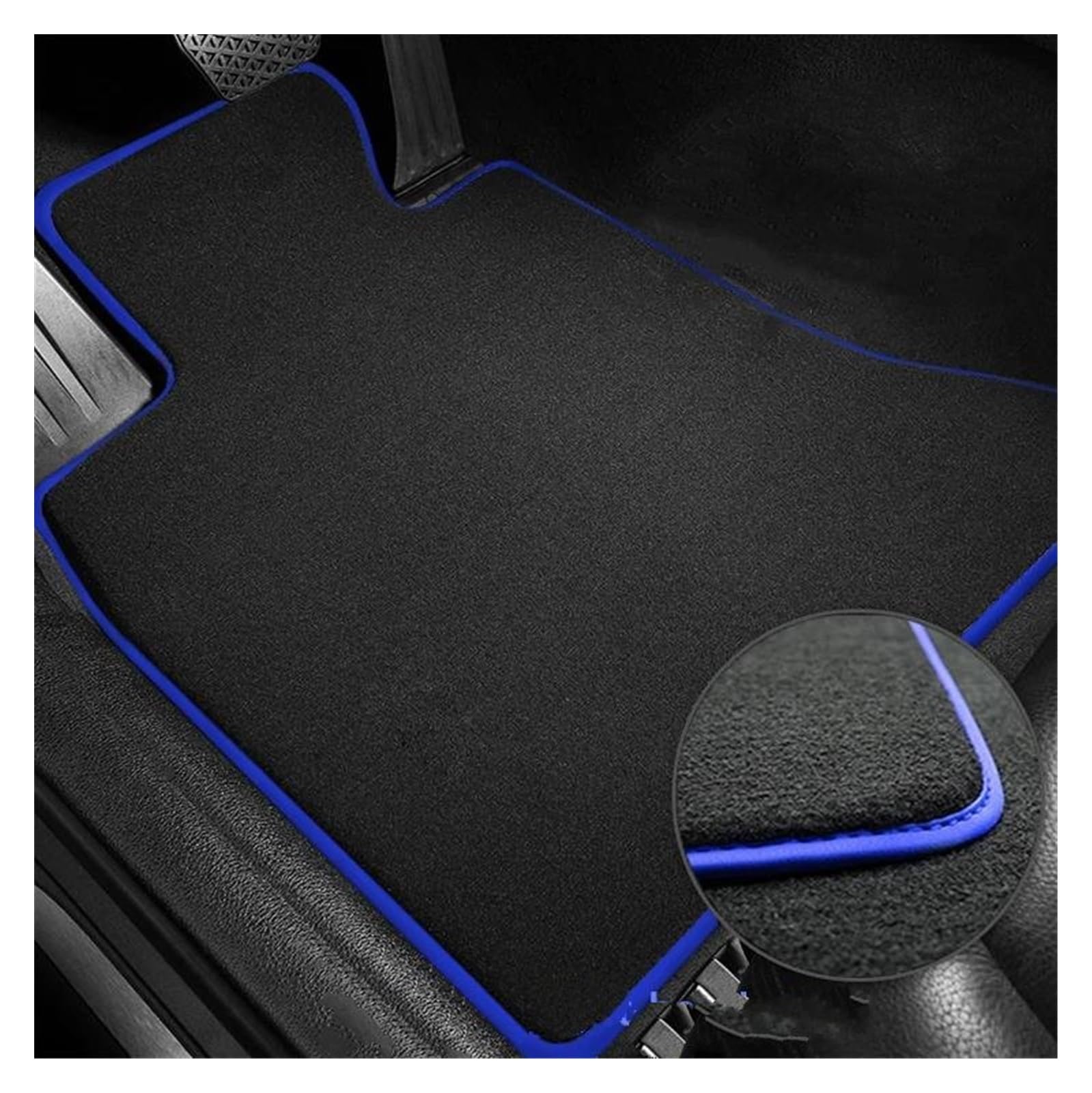 Fahrermatte Auto Fußmatten Für Toyota Für RAV4 XA20 Für RAV 4 2001~2005 2002 2003 2004 Auto Fußmatten Teppiche Panel Fußpolster Teppiche Cape Abdeckung Fuß Pads Zubehör(RHD c Flannel) von FIYFIOW