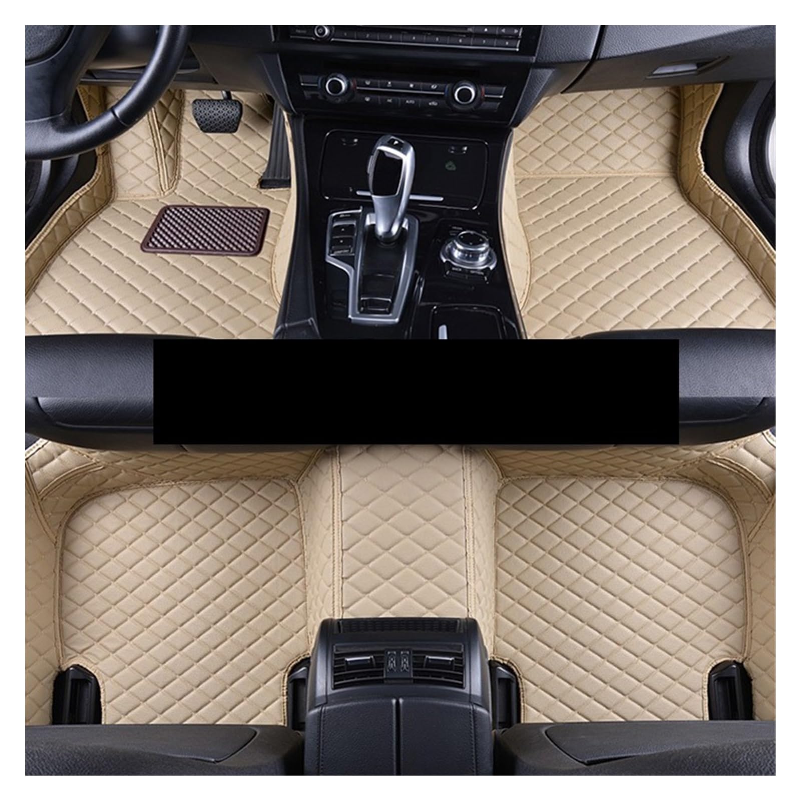 Fahrermatte Auto Fußmatten Für Vw Für T-Kreuz Für Tcross 2022 2021 2020 2019 Auto Fußmatten Teppiche Teile Abdeckungen Auto Innen Zubehör Fuß Teppiche(LHD 3pcs beige) von FIYFIOW