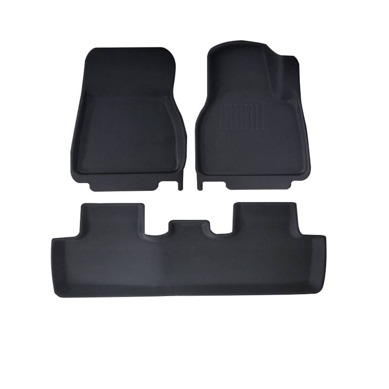 Fahrermatte Auto Fußmatten wasserdichte Auto Fußmatten Stamm Matte Für Tesla Für Modell 3 Y 2023 Links/Rechts Fahren Alle Wetter XPE Anti-Slip Pads Zubehör(Y-Right Rudder) von FIYFIOW