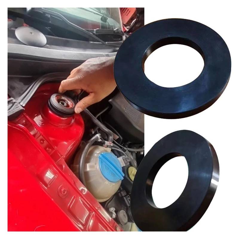 Federbeine Stoßdämpfer Federbein 2X Auto Stoßdämpfer Gummiring Für FIAT Für Panda MK1 MK2 Für Gingo Für Stadt Für Kreuz Buchse Haube Dichtung Vordere Lager Top Mount Turm von FIYFIOW