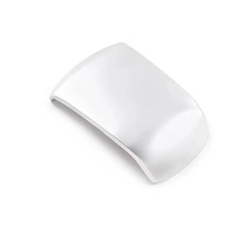 FIYVNSOP Schalthebel ABS Auto Mittelkonsole Getriebe Armlehne Box Trim Cover Aufkleber Für Benz GLE GLS W167 X167 V167 2020-2024 Auto Zubehör(Silver) von FIYVNSOP