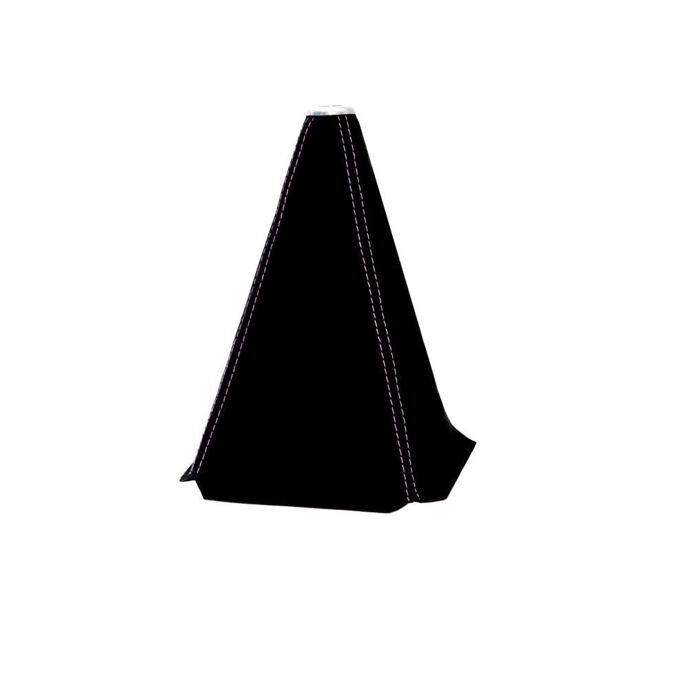 FIYVNSOP Schalthebel Auto-Schaltknauf-Wildleder-Abdeckung Universelle Schalthebelmanschette Staubschutz Wildleder Wasserdicht Für Dekorieren des Autoinnenraums(Black and Purple) von FIYVNSOP