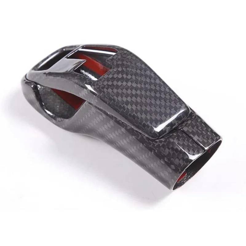 FIYVNSOP Schalthebel Carbon Fiber Getriebe Shift Kopf Abdeckung Und Front Kopf Abdeckung Set Für Toyota Supra GR A90 A91 MK5 2019-2022 von FIYVNSOP