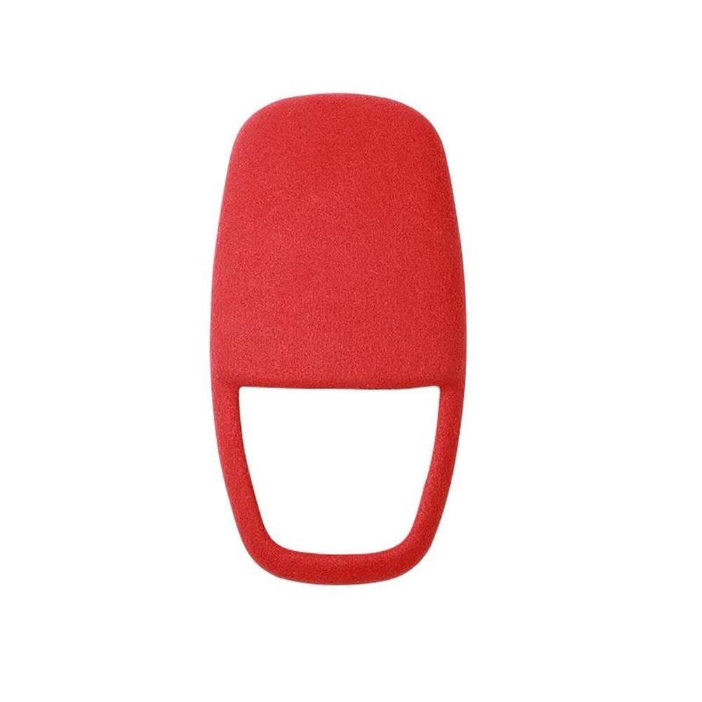 FIYVNSOP Schalthebel Für Dodge Für Durango SRT Für Challenger SRT Für Charger SRT Für Charger Dekorative Wildleder-Schalthebelabdeckung(Rood) von FIYVNSOP