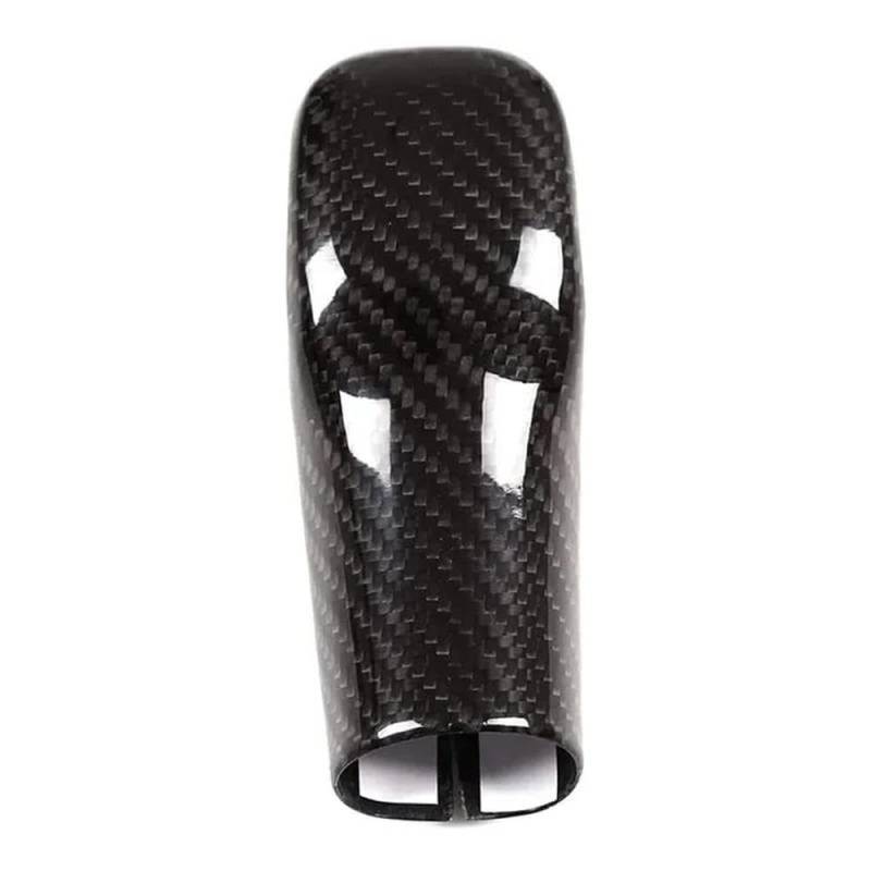 FIYVNSOP Schalthebel Für Toyota Supra GR A90 A91 MK5 2019-2022 Carbon Fiber Auto Getriebe Shift Kopf Schutzhülle Zurück Abdeckung Carbon Fiber Schwarz von FIYVNSOP
