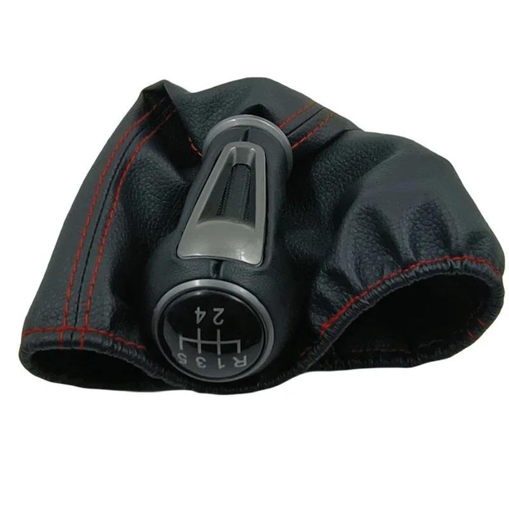 FIYVNSOP Schalthebel Schalthebelmanschette Schalthebelmanschette Staubschutzhülle Für Seat Ibiza 4 IV 6J 6P 2008–2016 Schalthebel(5-Speed) von FIYVNSOP