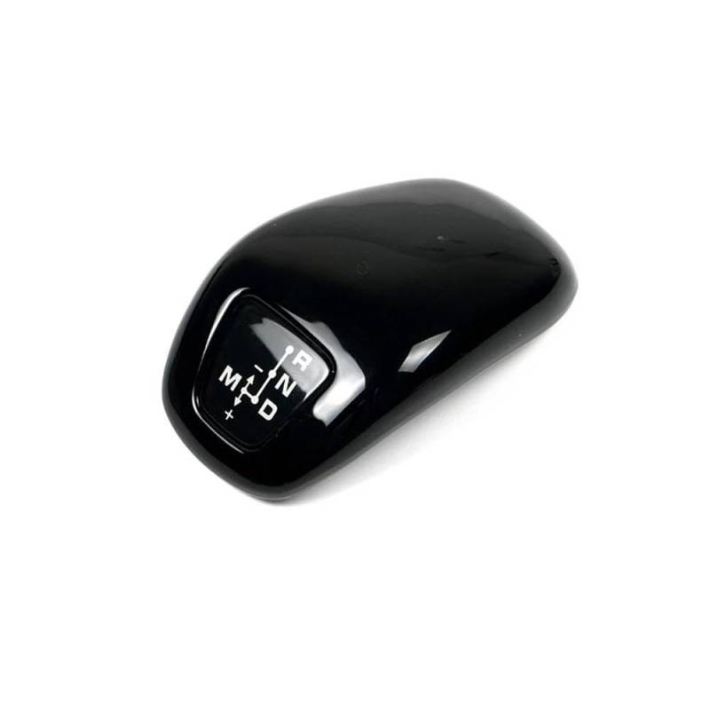 FIYVNSOP Schalthebel Schaltknauf-Abdeckung ABS-Griff Für Porsche Für Panamera 971 Chassis G2 2017 2018 2019 2020(Black) von FIYVNSOP