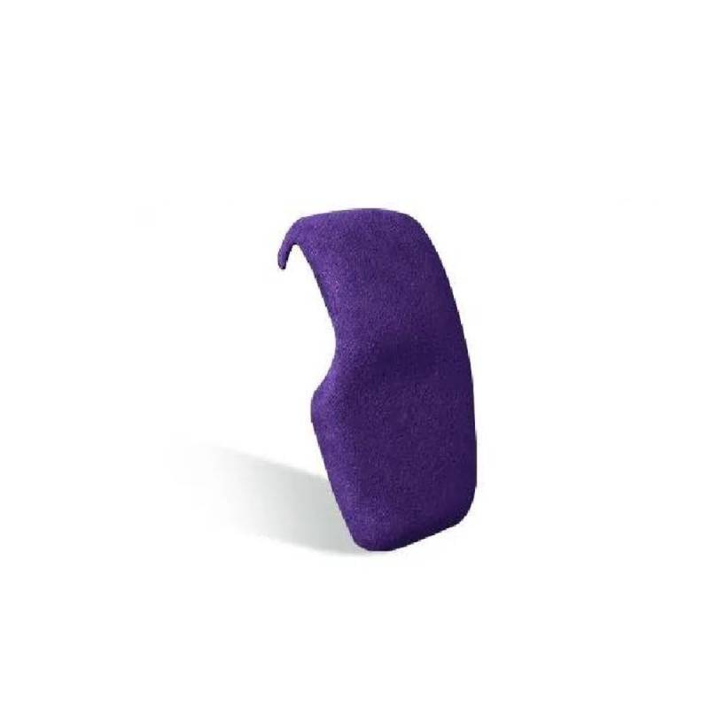 FIYVNSOP Schalthebel Wildleder Leder Innen Auto Schaltknauf Abdeckung Für Aito M5 2022- Auto Modifikation Zubehör(Purple) von FIYVNSOP