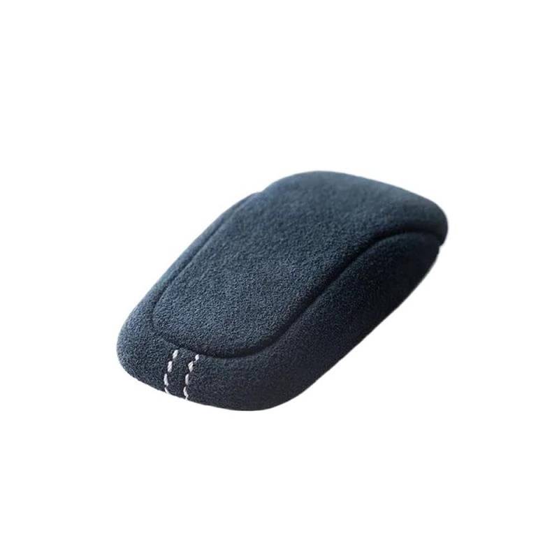 FIYVNSOP Schalthebel Wildleder-Schaltknauf-Schutzabdeckung Für Zeekr 001 2021 2022 2023 009 2023 Auto-Innenausstattung(Blue White) von FIYVNSOP