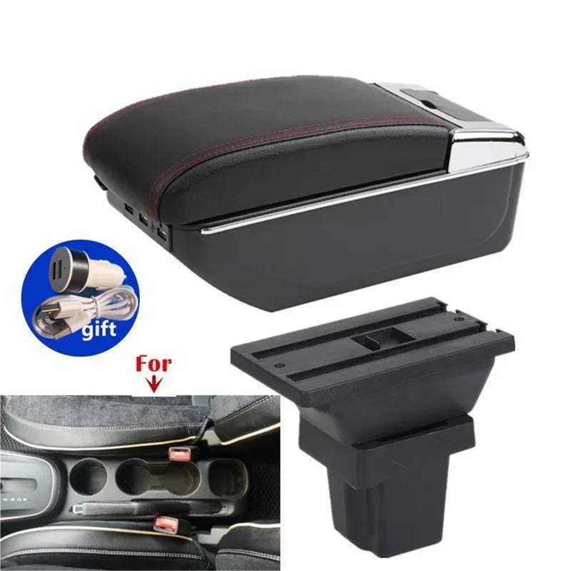 Armlehne Armlehnenbox Für Chevy Für Tracker Für Holden Für Trax 2013-2020 Autoarmlehne Autoarm-Aufbewahrungsbox Nachrüstung Mittelarmlehne Ablagefach(Style C2) von FJGIGN