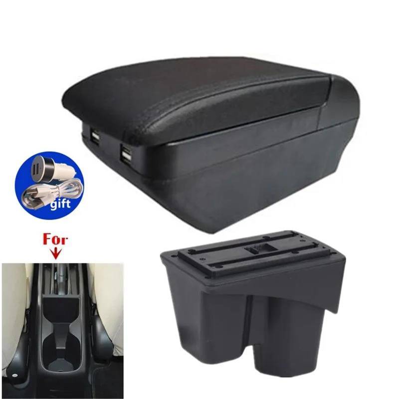 Armlehne Armlehnenbox Für City Armlehnenbox Aufbewahrungsbox Innenraum Spezielles Nachrüst-Autozubehör Mittelarmlehne Ablagefach(Style H1) von FJGIGN