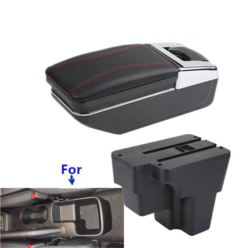 Armlehne Armlehnenbox Für Kia Für Stonic Für Rio Lx Für Cerato 2015-2024 Armlehnenbox Autoaufbewahrung Autozubehör Mittelarmlehne Ablagefach(Style A2) von FJGIGN