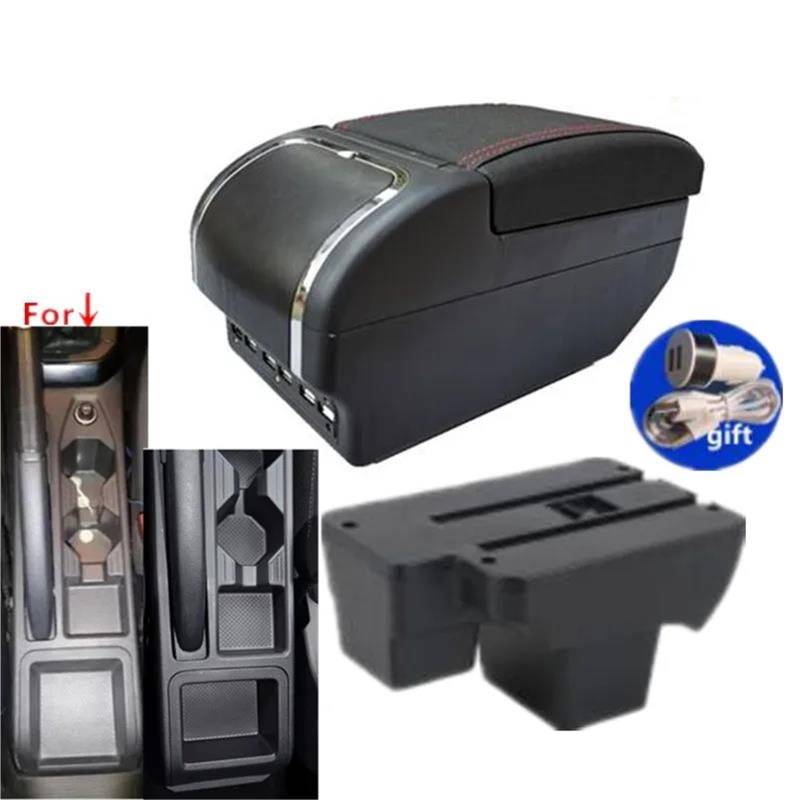 Armlehne Armlehnenbox Für VW Für Polo 2019-2024 Autoarmlehne Aufbewahrungsbox Nachrüstteile Autozubehör Mittelarmlehne Ablagefach(Style E2) von FJGIGN