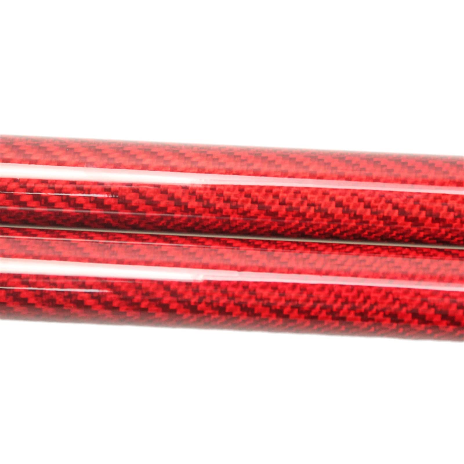 Für Lexus Für IST IS250 IS300 2005-2015 Mit Spoiler Heckklappe Boot Carbon Gas Streben Gas Frühling 465mm Gasdruckdämpfer(Rot) von FJGIGN