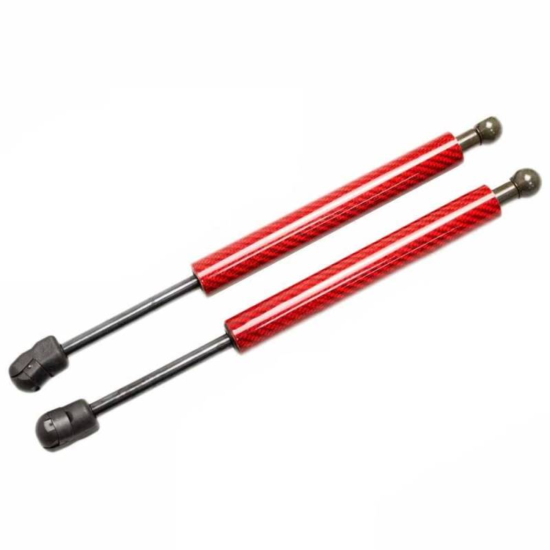 Für Skoda Für Fabia MK1 6Y 1999–2007 Fronthaube Motorhaube Modify Gasfederstreben Hubstütze Stoßdämpfer Kolbenstützenstangen Absorber Gasfeder Dämpfer(Rot) von FJGIGN